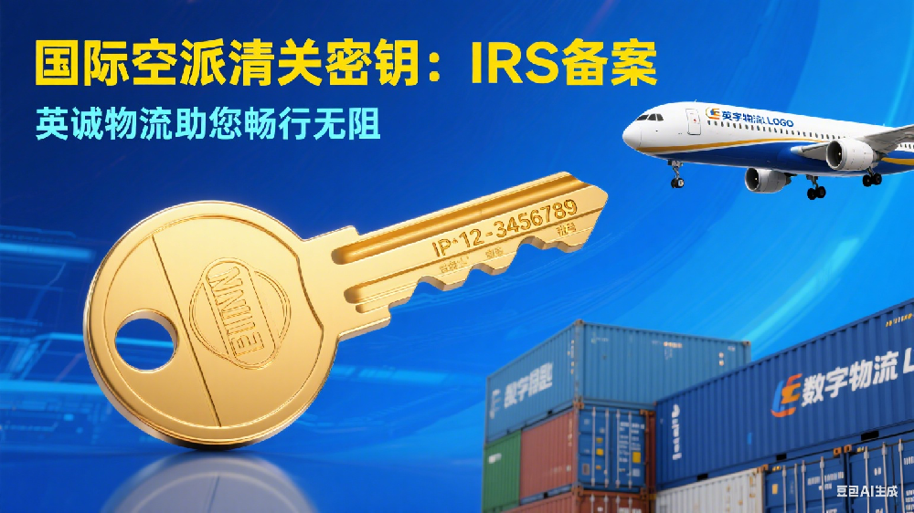 国际空派自主清关必解：IRS 备案如何成为你的清关 “数字身份证”？