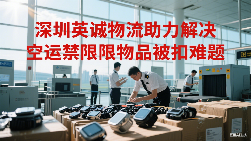 深圳英诚物流协助企业解决空运货物因含禁限物品被扣案例
